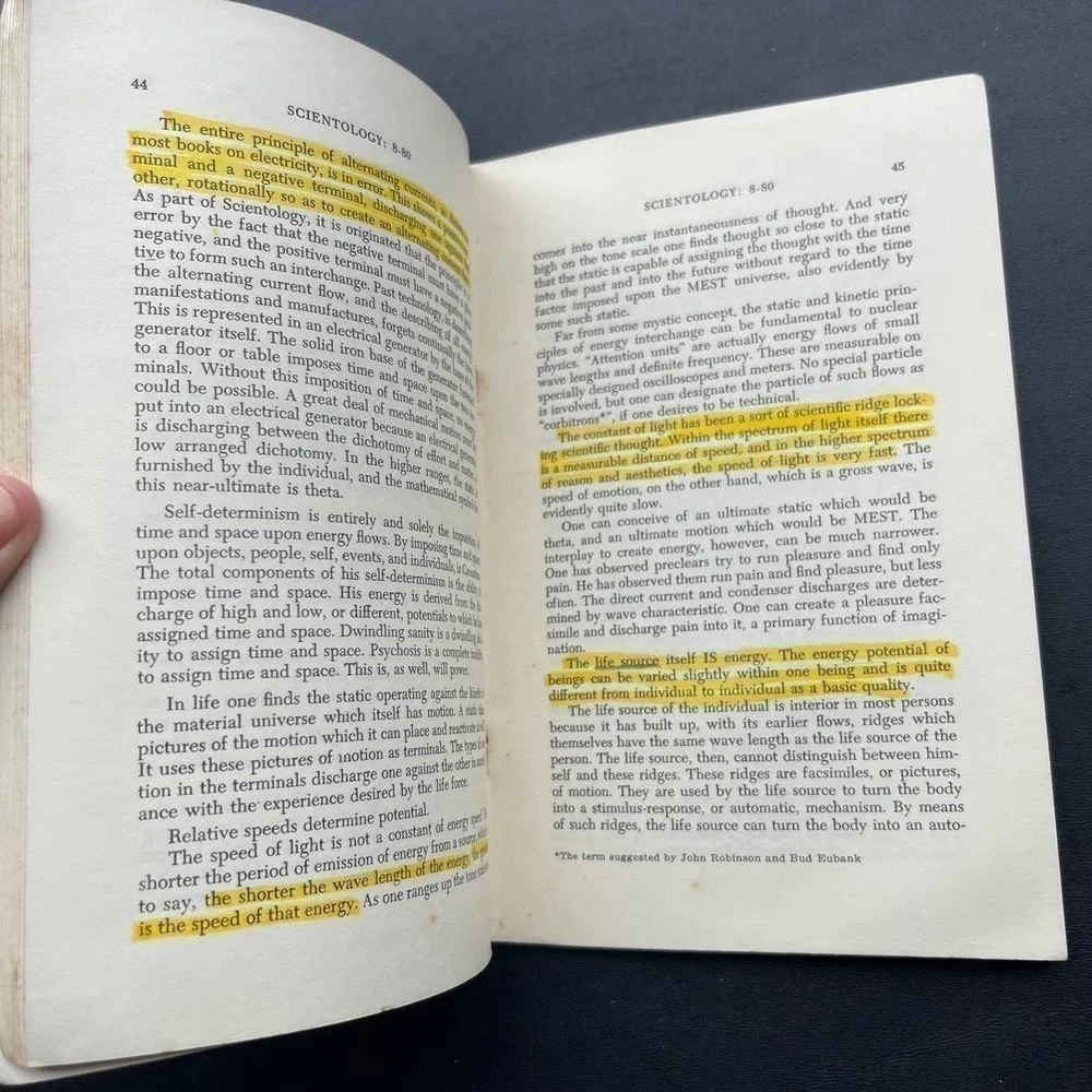 Scientology 8-80 The Discovery and Increase of Life Energy by L.Ron Hubbard